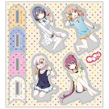 生徒会　ゆるゆり　アクリルスタンド　えいでん　コラボ　櫻子　向日葵　綾乃　千歳 Amazon.co.jp: 綾乃 千歳 櫻子 向日葵 生徒会集合 アクリル